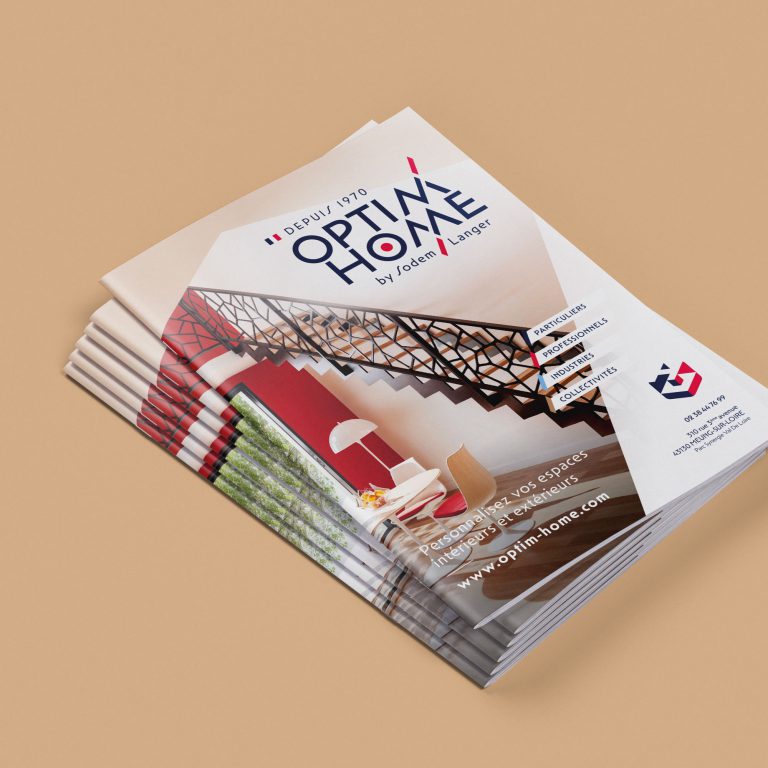 6 optimhome mockups logo plaquette