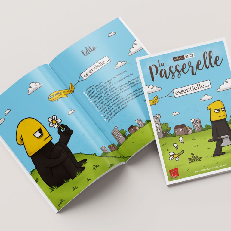 8 la passerelle programme mockup