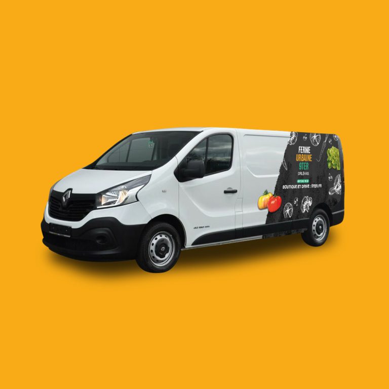 9ter camion mockup jaune