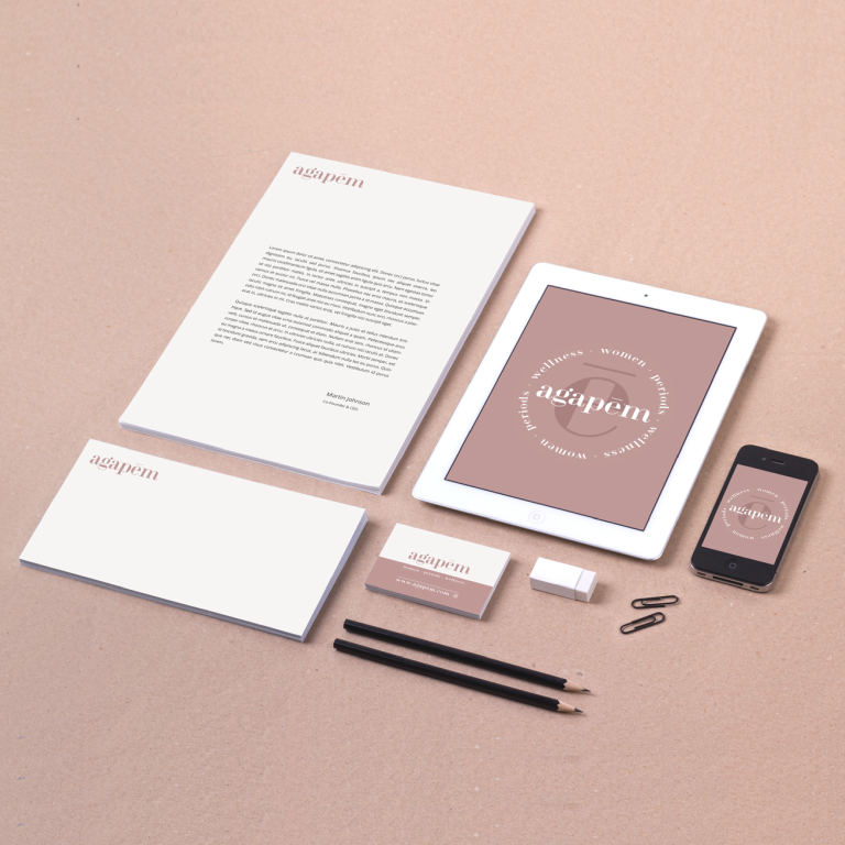 agapem mockup print