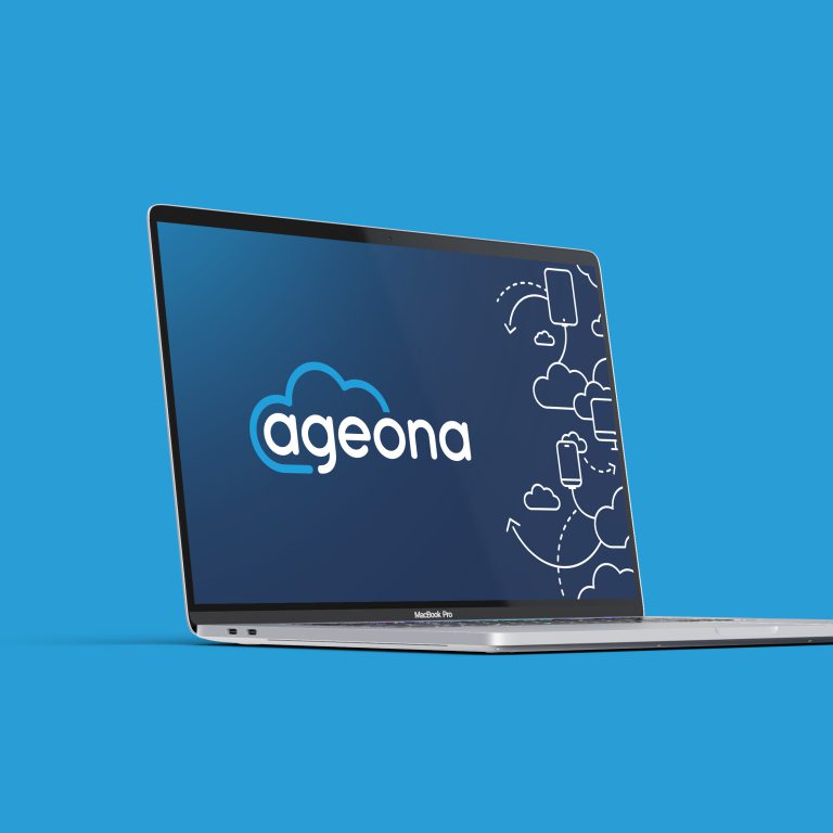 ageona screen mockup