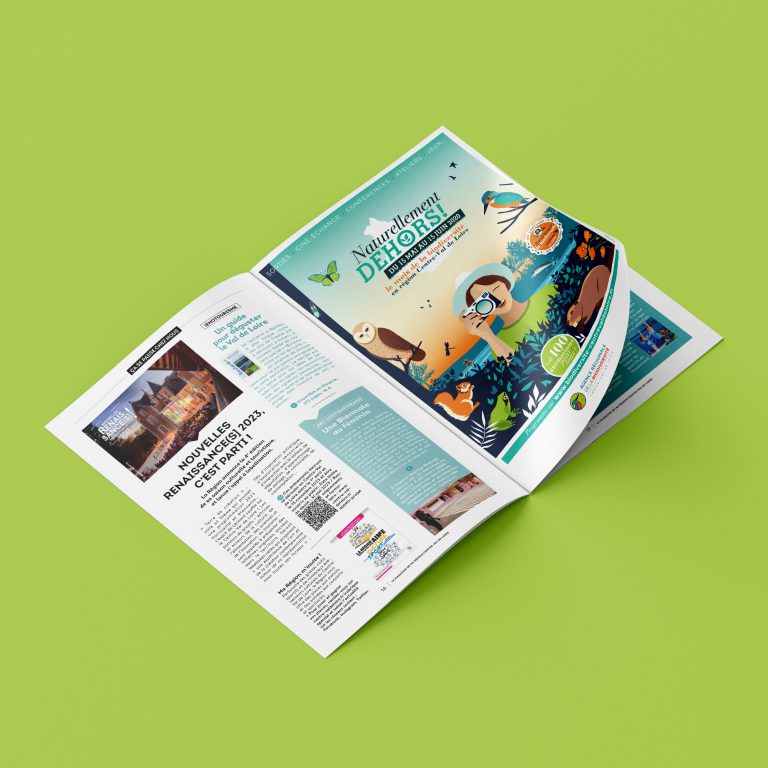 annoncepresse naturellementdehors mockup